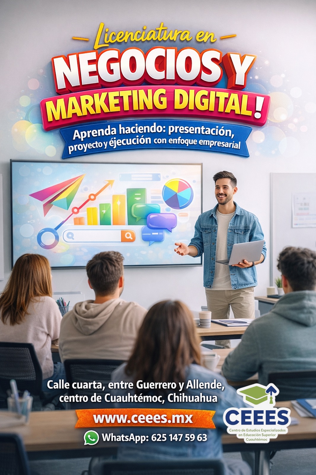Licenciatura en Negocios y Marketing Digital